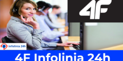 4F Infolinia 24h | Numer telefonu, adres e-mail, kontakt i dane obsługi klienta