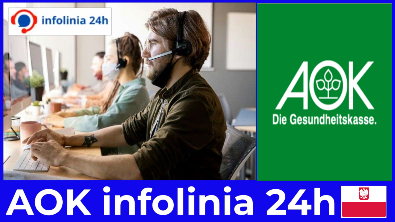 AOK infolinia 24h jeden telefon, a rozwiązanie masz od ręki