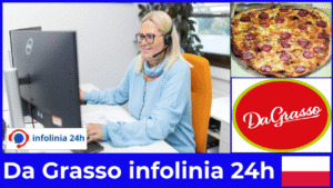 Da Grasso infolinia 24h całodobowa obsługa klienta dla miłośników pizzy