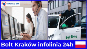 Nie trać czasu Bolt Kraków infolinia 24h działa natychmiast i bez przerwy