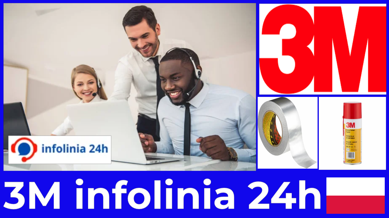 3M infolinia 24h szybki kontakt z ekspertami 3M w każdej sytuacji