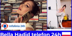 Bella Hadid telefon 24h nowy sposób na kontakt z ikoną mody