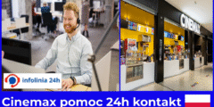 Cinemax pomoc 24h kontakt telefoniczny i online dla wszystkich klientów