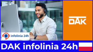DAK infolinia 24h numer telefonu, szybka pomoc bez czekania