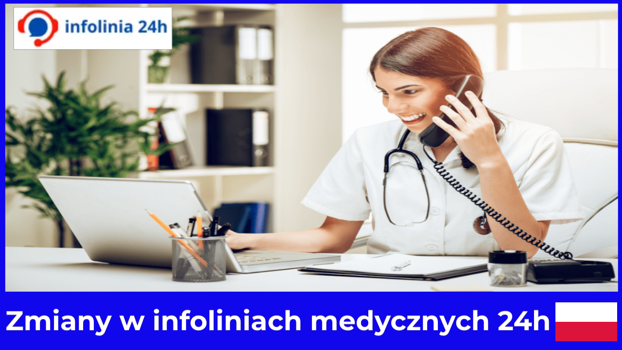 Zmiany w infoliniach medycznych 24h ważne dla każdego pacjenta