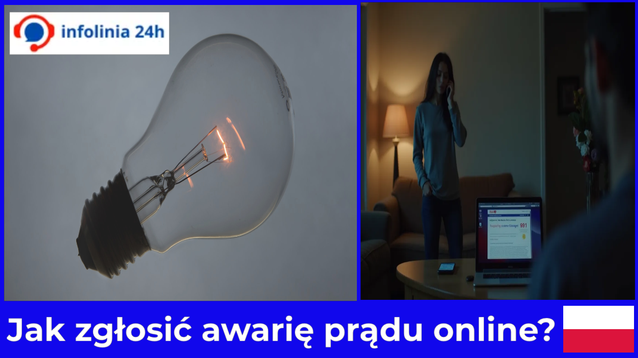 Jak zgłosić awarię prądu online?